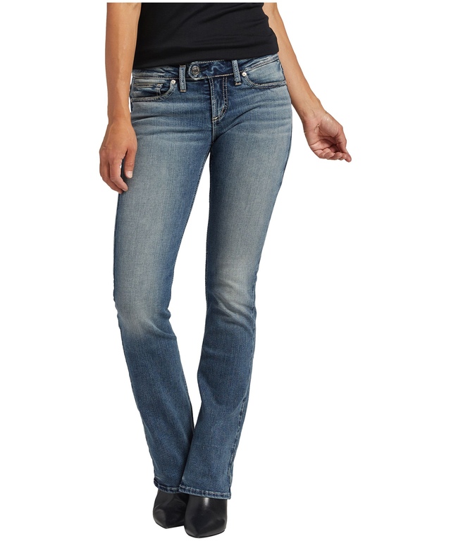 Silver Women's Tuesday Low Rise Slim Bootcut Jeans