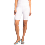 Short en jean à enfiler pour femmes, Lois, Liette Front_Flat