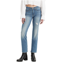 Jean galbant à jambe droite et à taille mi-basse pour femmes, 314, Levi's Front_Flat