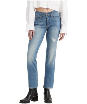 Jean galbant à jambe droite et à taille mi-basse pour femmes, 314, Levi's