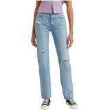 Jean à jambe droite et à taille haute pour femmes, 501, Levi's Front_Flat