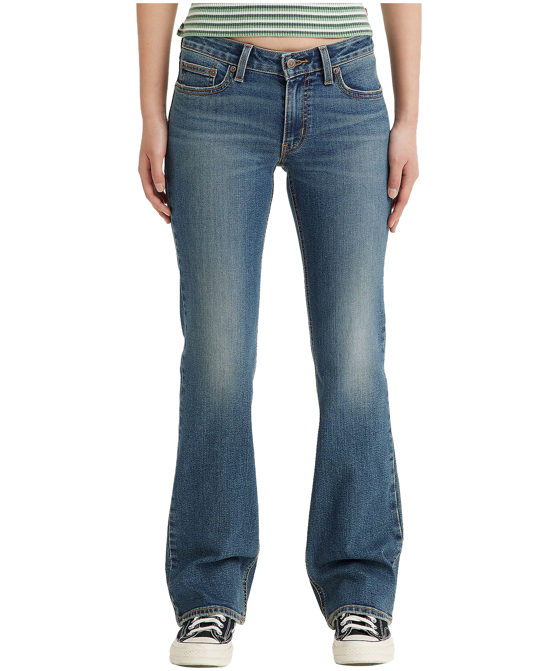 Levi's super low on sale rise bootcut jeans