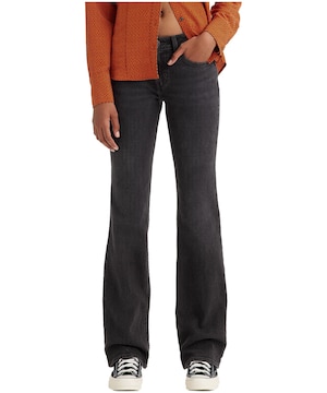 Jean à jambe droite semi-évasée et à taille basse pour femmes, Superlow, Levi's