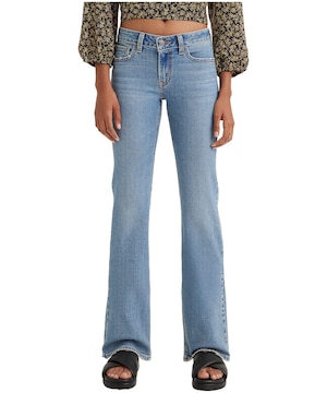 Jean à jambe droite semi-évasée et à taille basse pour femmes, Superlow, Levi's