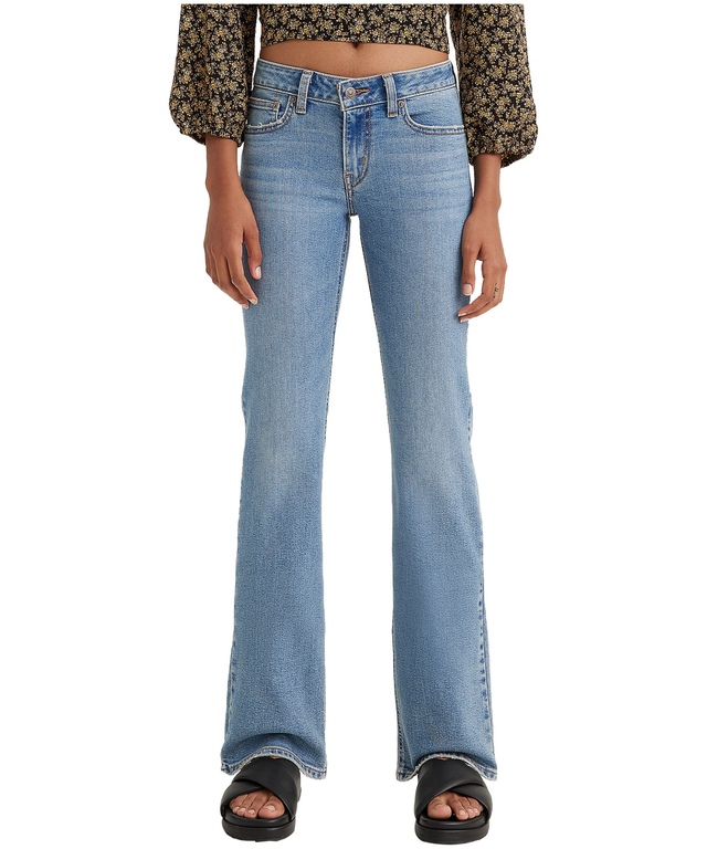 Levi's Women's Superlow Low Rise Straight Leg Bootcut Jeans