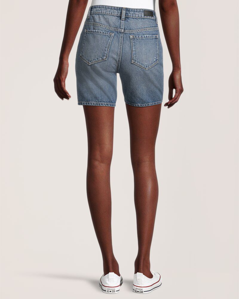 Short mi-long à taille haute pour femmes, Denver Hayes