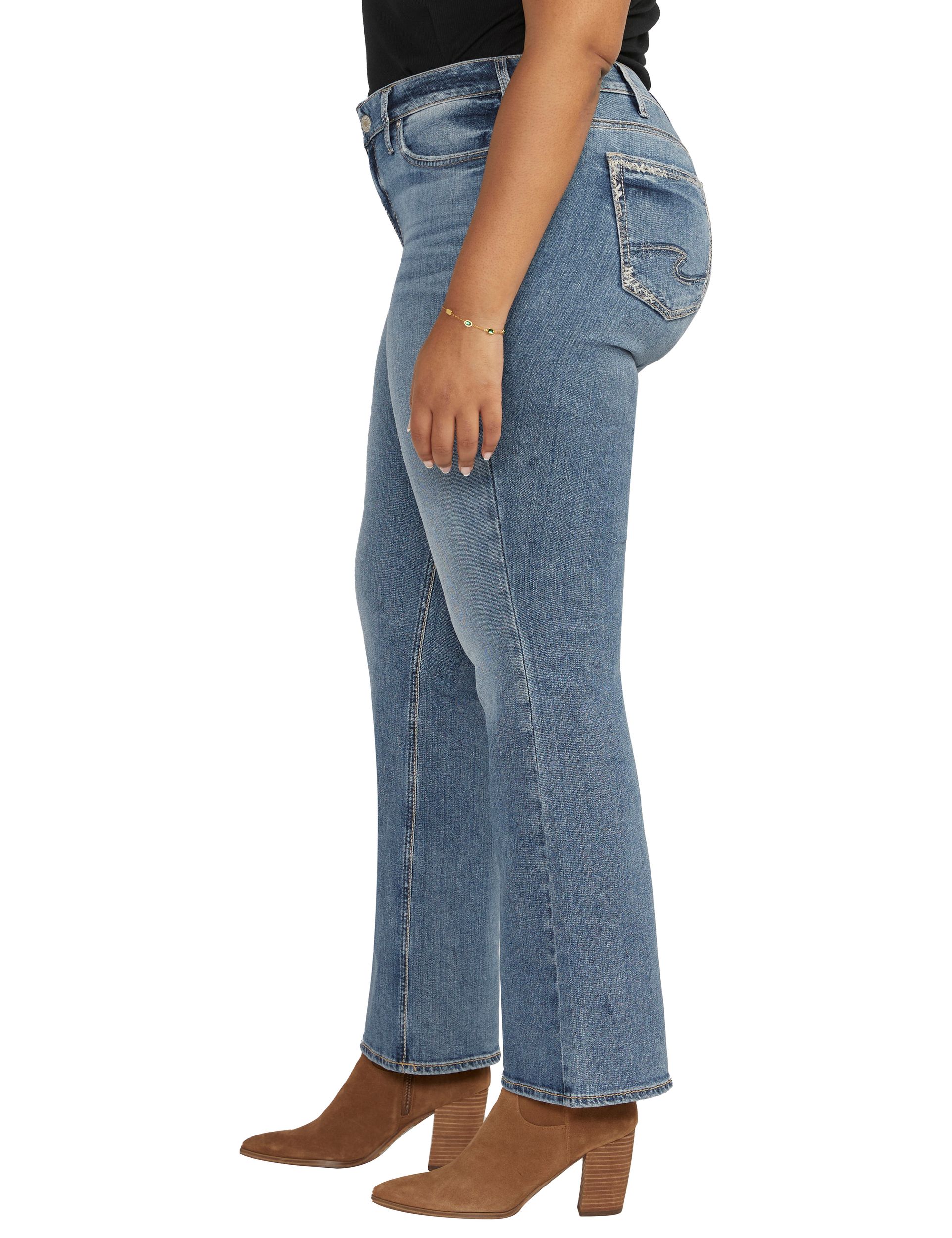 Silver Women's Suki Mid Rise Curvy Fit Bootcut Jeans