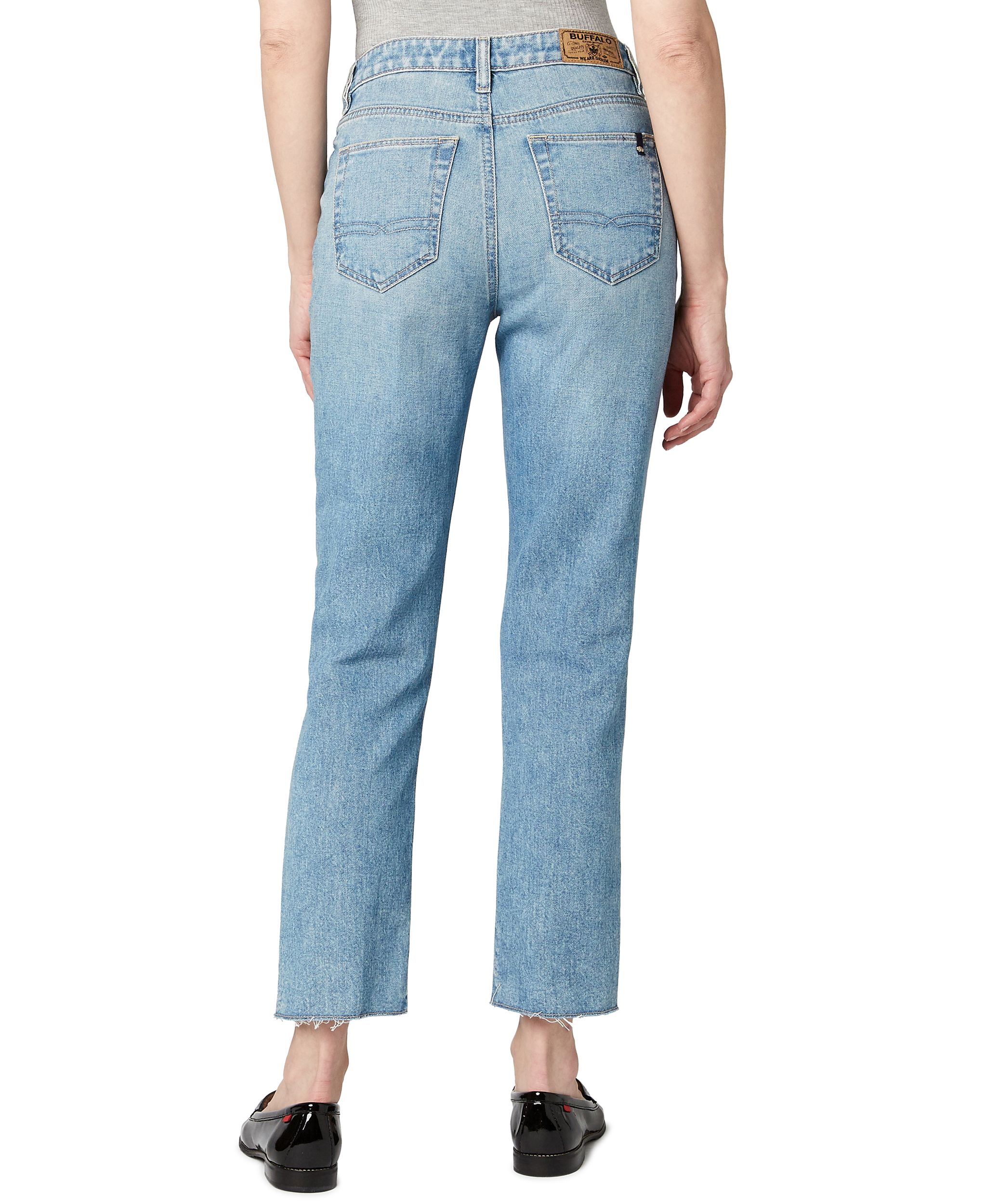 Buffalo Women's Jayden High Rise Straight Jeans