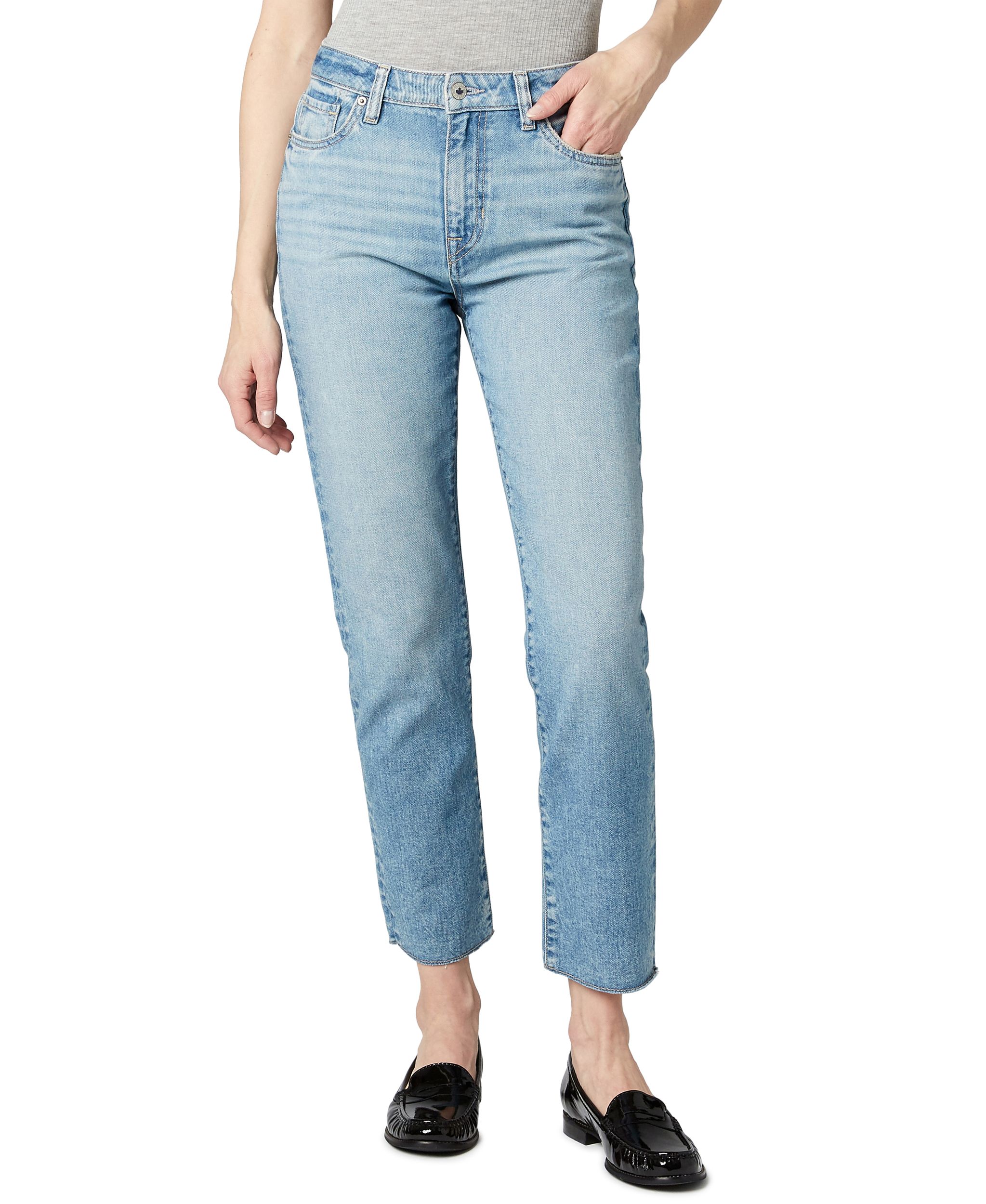 Buffalo Women's Jayden High Rise Straight Jeans
