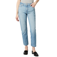 Buffalo Women's Jayden High Rise Straight Jeans Front_Flat