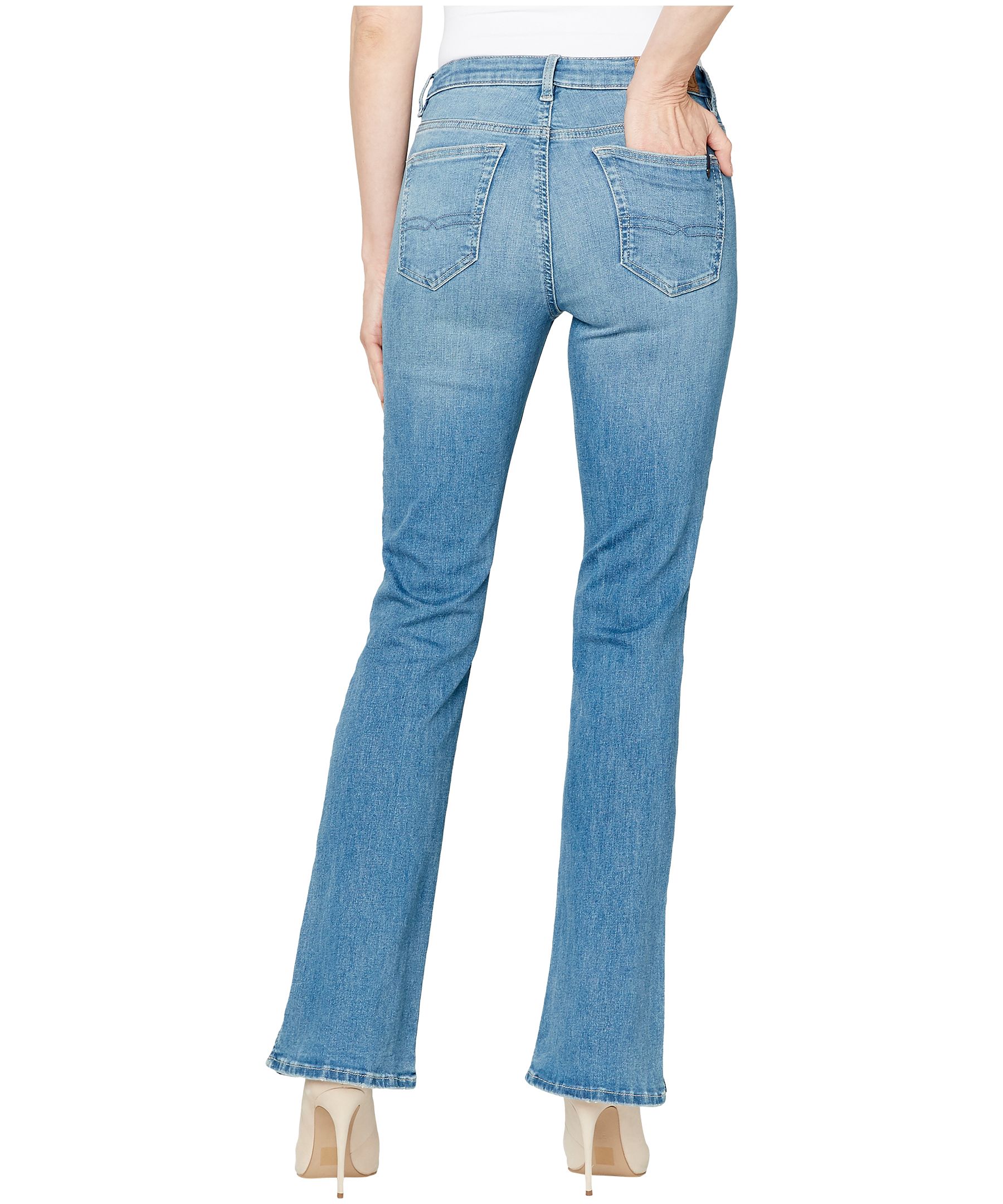Buffalo Women's Queen Mid Rise Bootcut Jeans