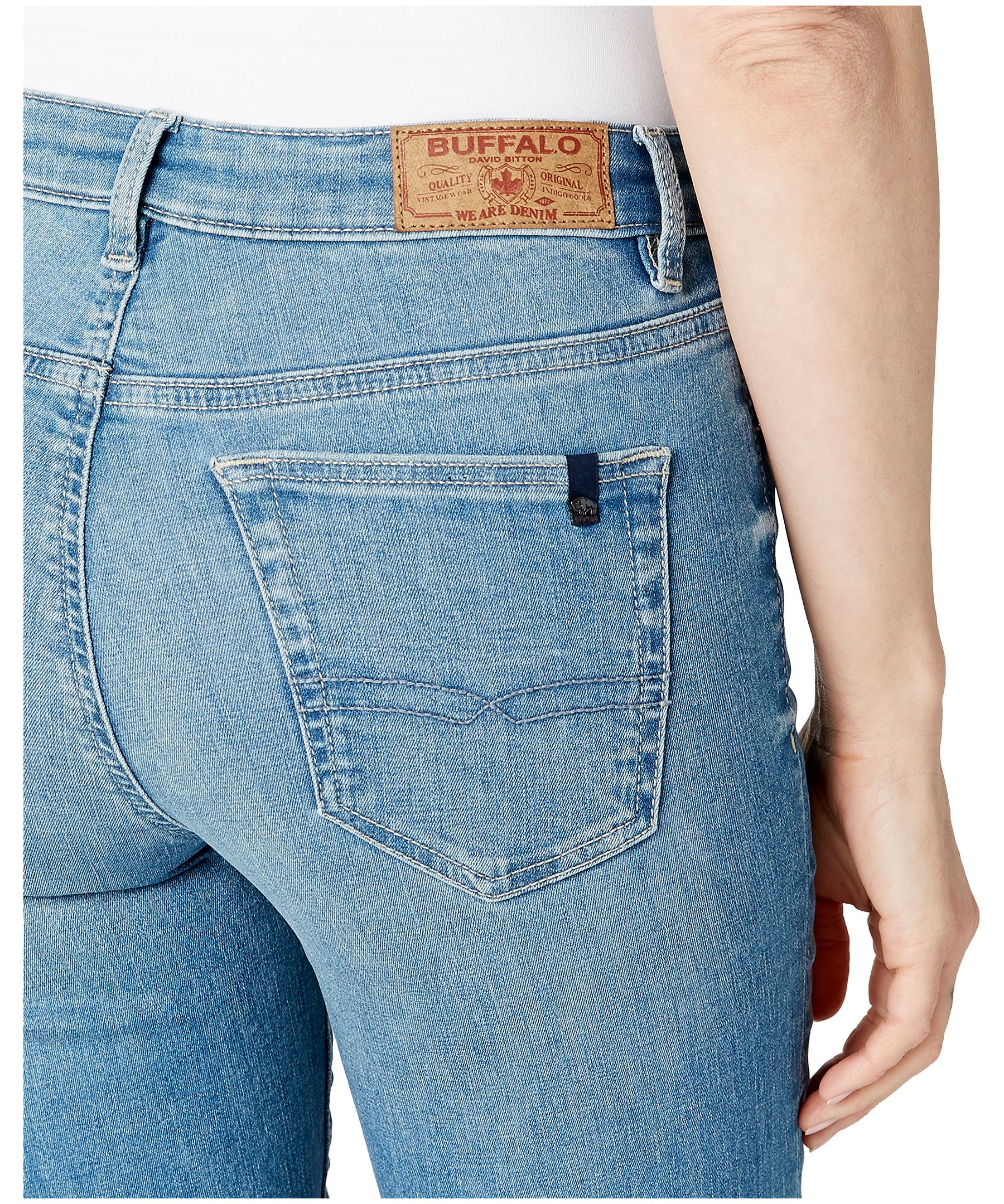 Buffalo Women's Queen Mid Rise Bootcut Jeans