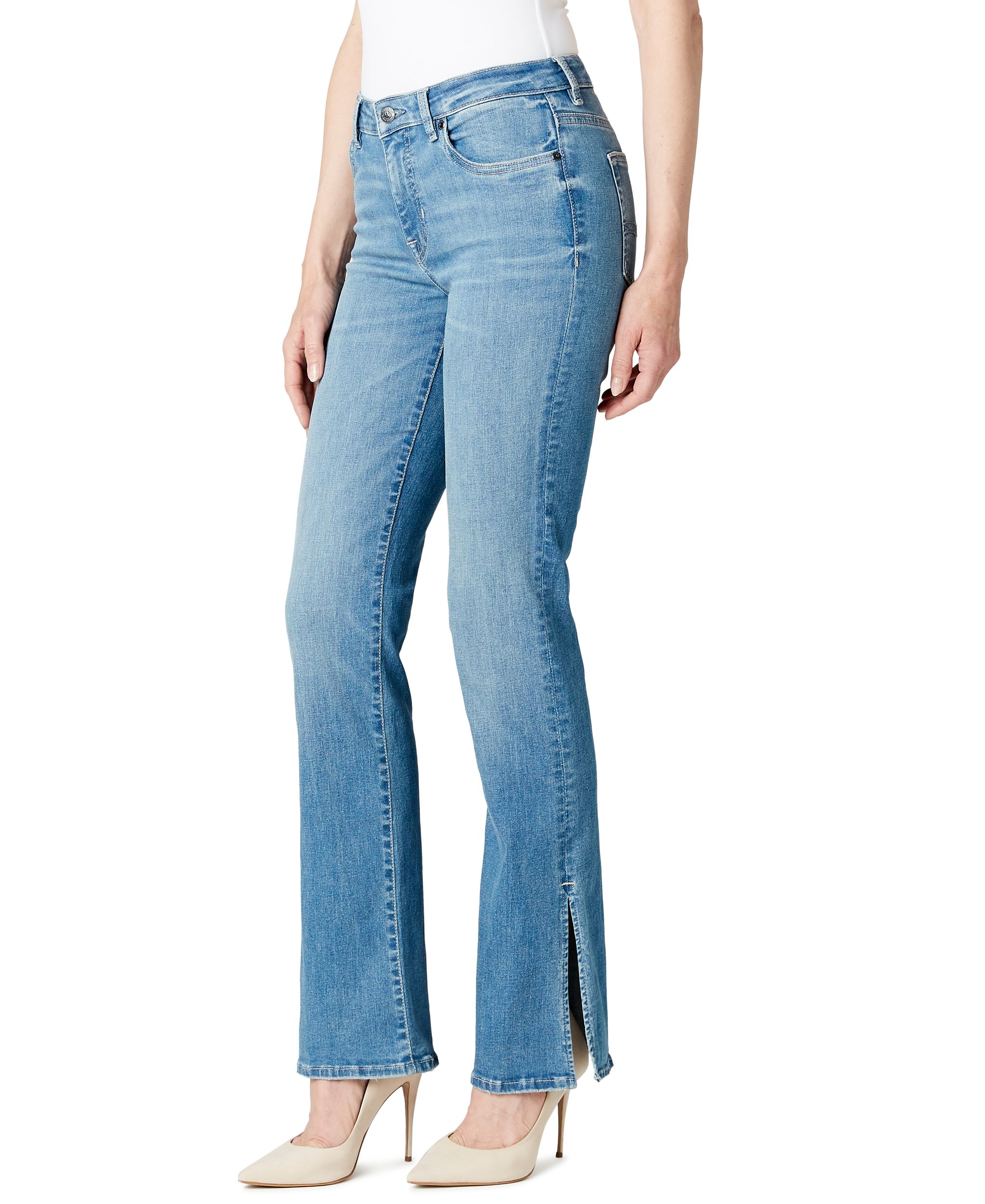 Buffalo Women's Queen Mid Rise Bootcut Jeans