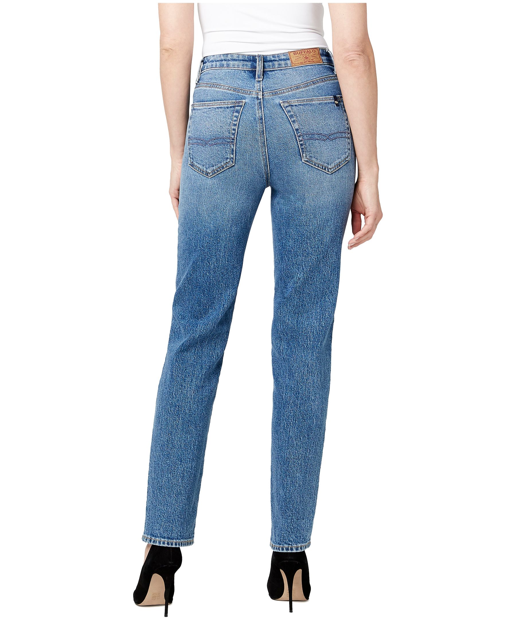 Buffalo Women's Jayden 856 High Rise Straight Jeans