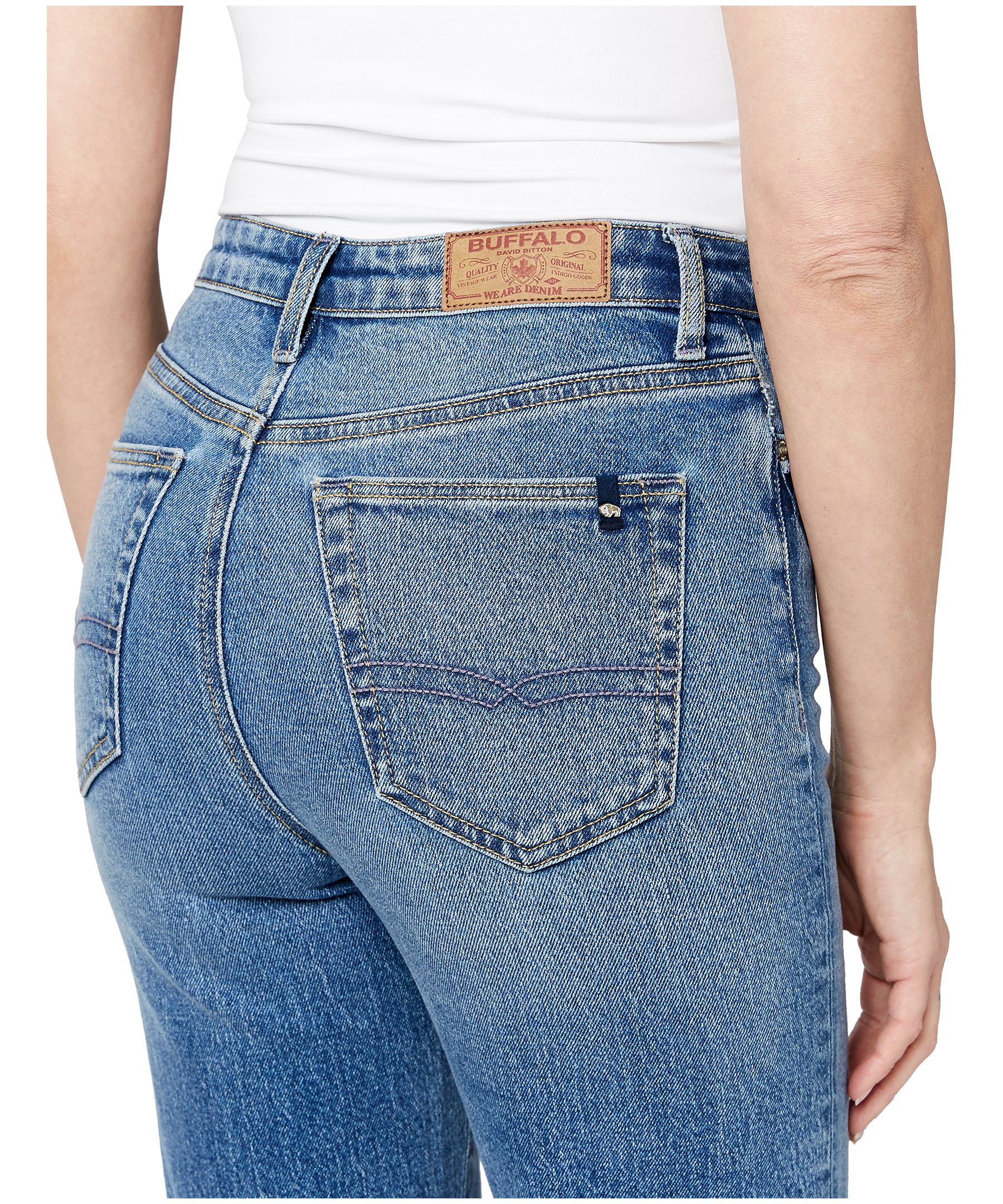 Buffalo Women's Jayden 856 High Rise Straight Jeans