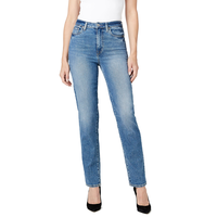 Buffalo Women's Jayden 856 High Rise Straight Jeans Front_Flat