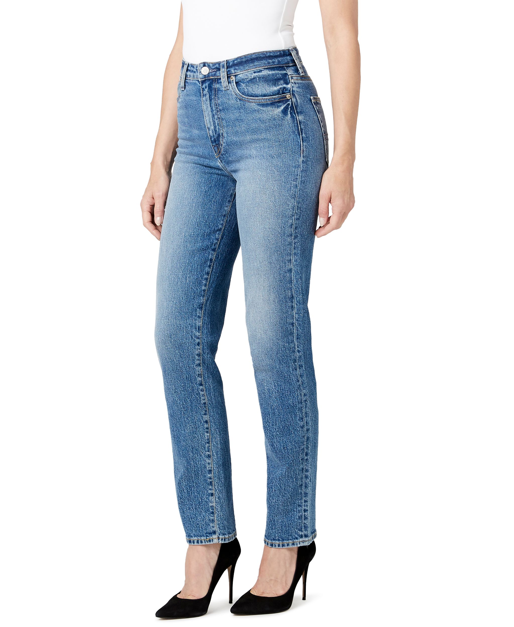 Buffalo Women's Jayden 856 High Rise Straight Jeans