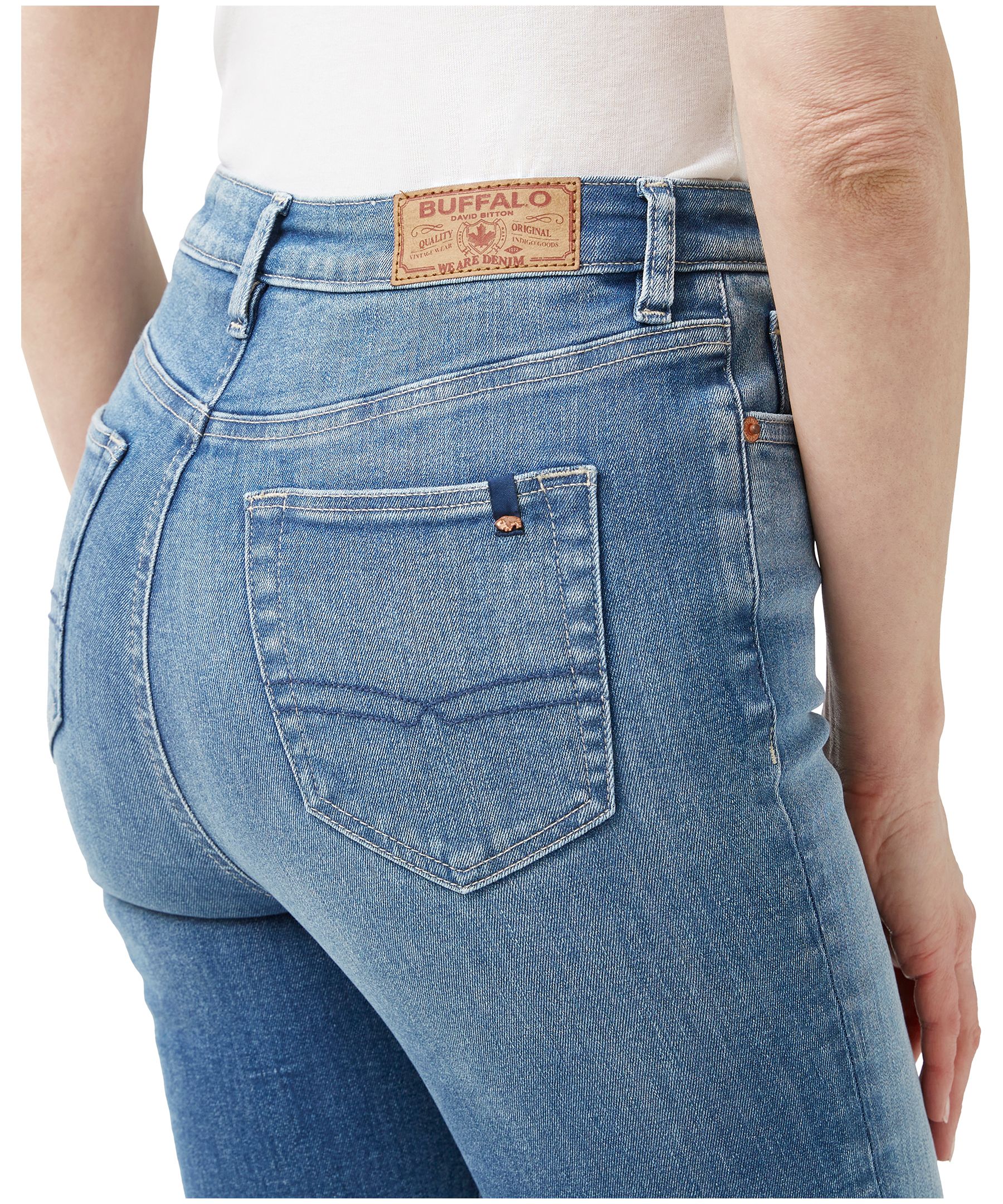 Buffalo Women's Joplin High Rise Flare Jeans