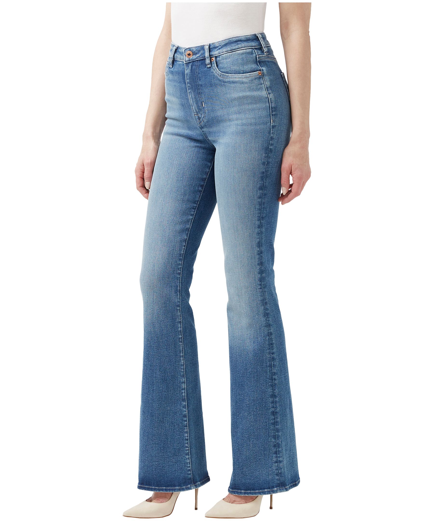 Buffalo Women's Joplin High Rise Flare Jeans