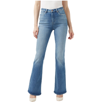 Buffalo Women's Joplin High Rise Flare Jeans Front_Flat