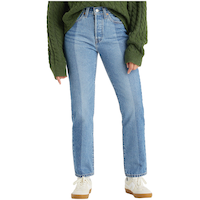 Jean à jambe droite pour femmes, 501, Levi's Front_Flat