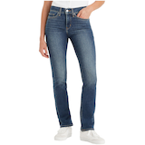 Jean galbant à jambe droite pour femmes, 314, Levi's Front_Flat