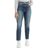 Levi's Women's High Waisted Mom Jeans Front_Flat