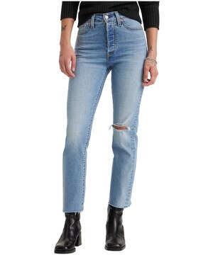 Jean à taille haute et à jambe droite pour femmes, Levi's Wedgie
