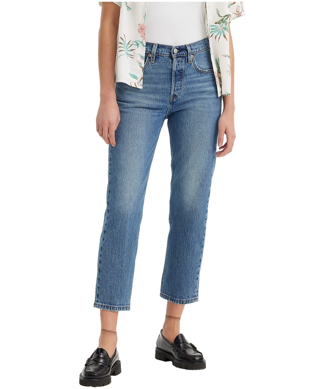 Jean court à jambe droite et à taille haute pour femmes, 501 OriginalsMD, Levi's