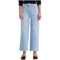 Levi's Women's High Rise Relaxed Fit Wide Leg Jeans Front_Flat