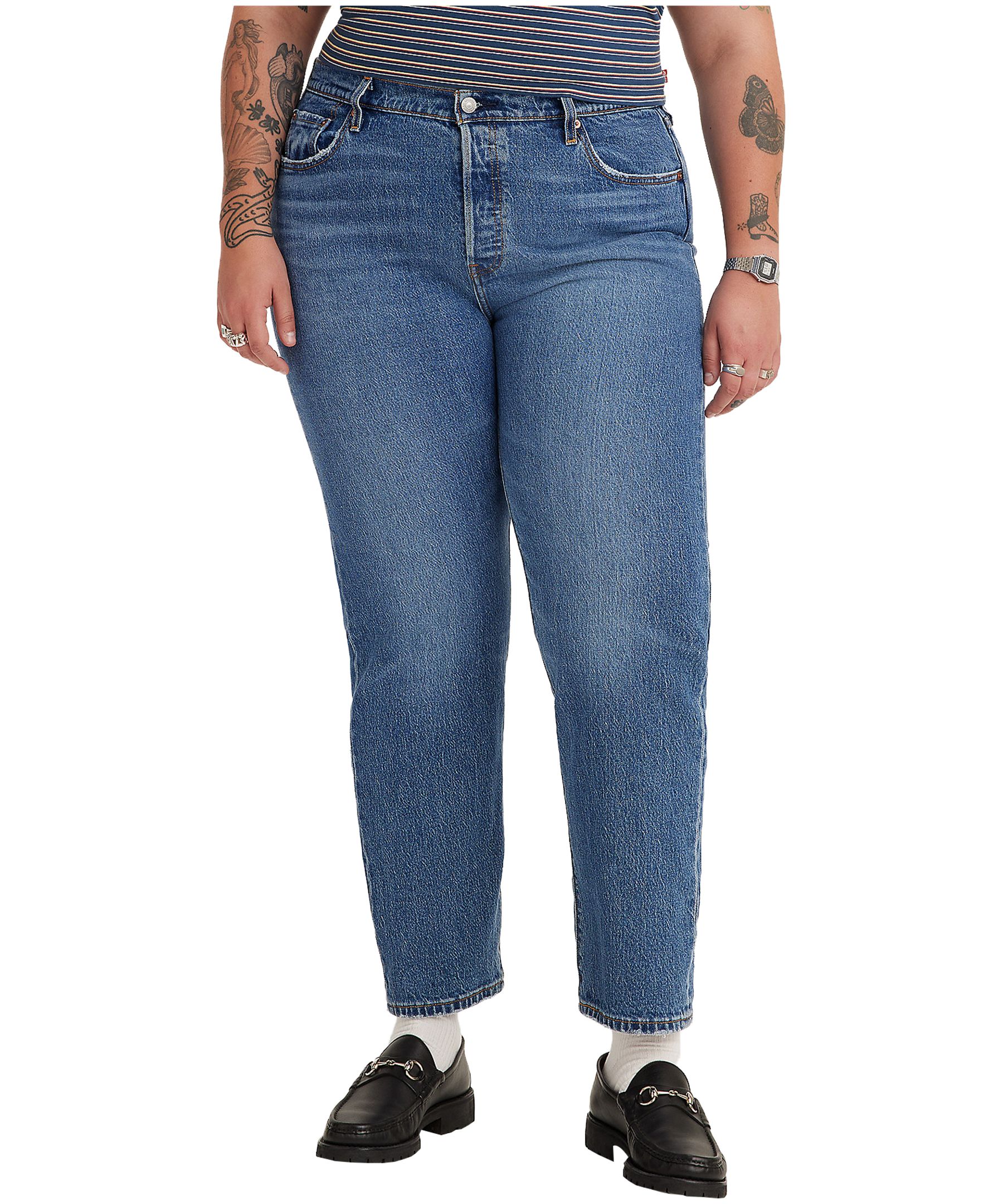 Levi's Women's 501® Originals Fit Straight Leg Jeans Plus Size