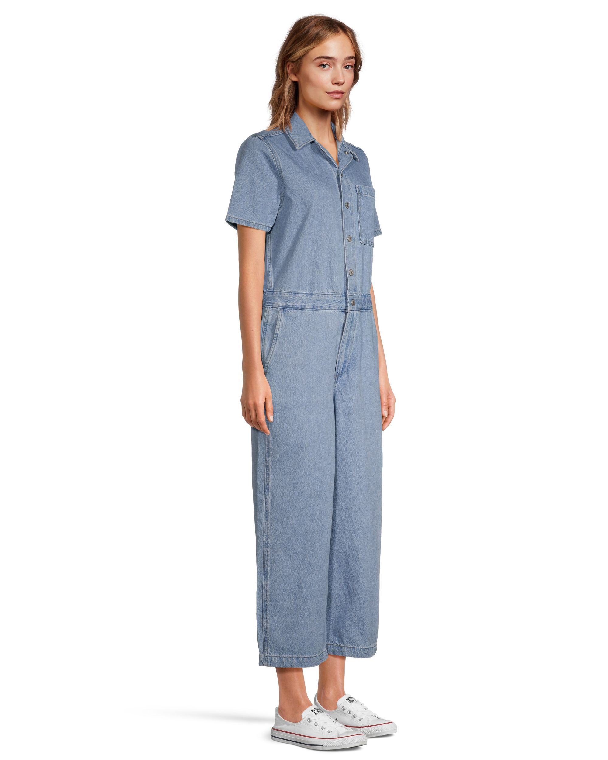 Levi's Women's Short Sleeve Heritage Jumpsuit