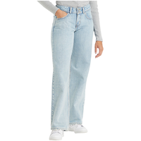 Levi's Women's Superlow Relaxed Fit Low Rise Straight Leg Jeans Front_Three_Fourths_Angled_Right