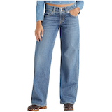 Levi's Women's Superlow Low Rise Relaxed Fit Straight Leg Jeans Front_Flat