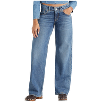 Levi's Women's Superlow Low Rise Relaxed Fit Straight Leg Jeans Front_Flat