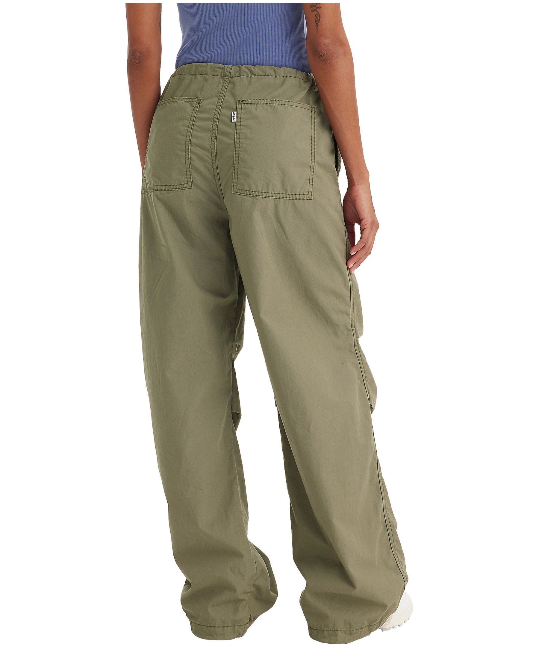 Levi's Women's High Rise Wide Leg Parachute Pants