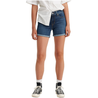 Levi's Women's Mid Rise Slim Fit Mid Length Jean Shorts Front_Flat