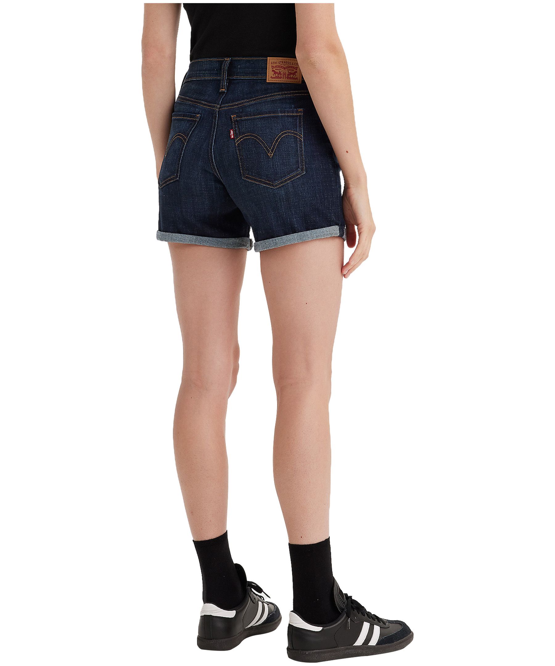 Short en denim mi-long à coupe étroite pour femmes, Levi's