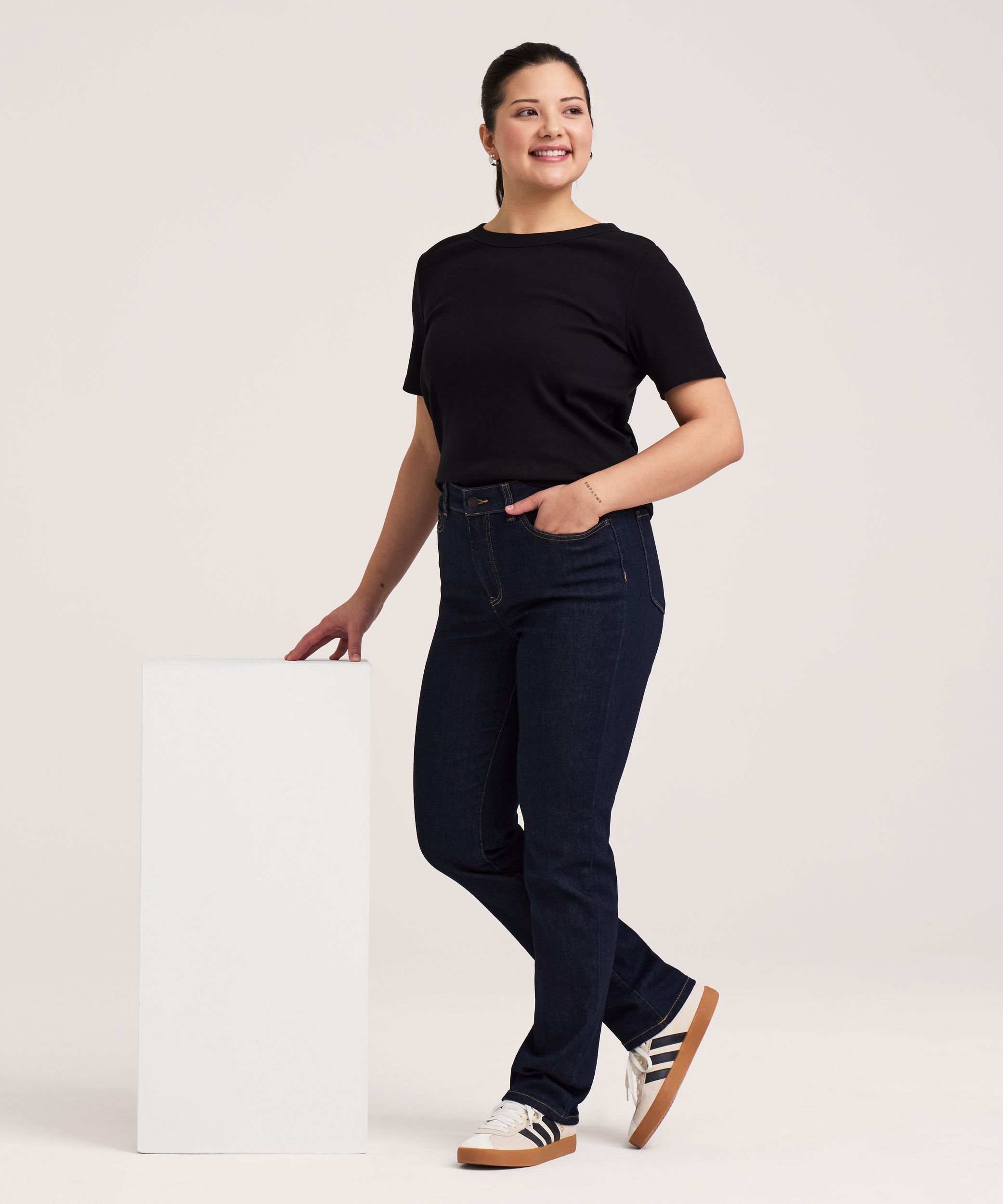 Denver Hayes Women's High Rise Straight Jeans