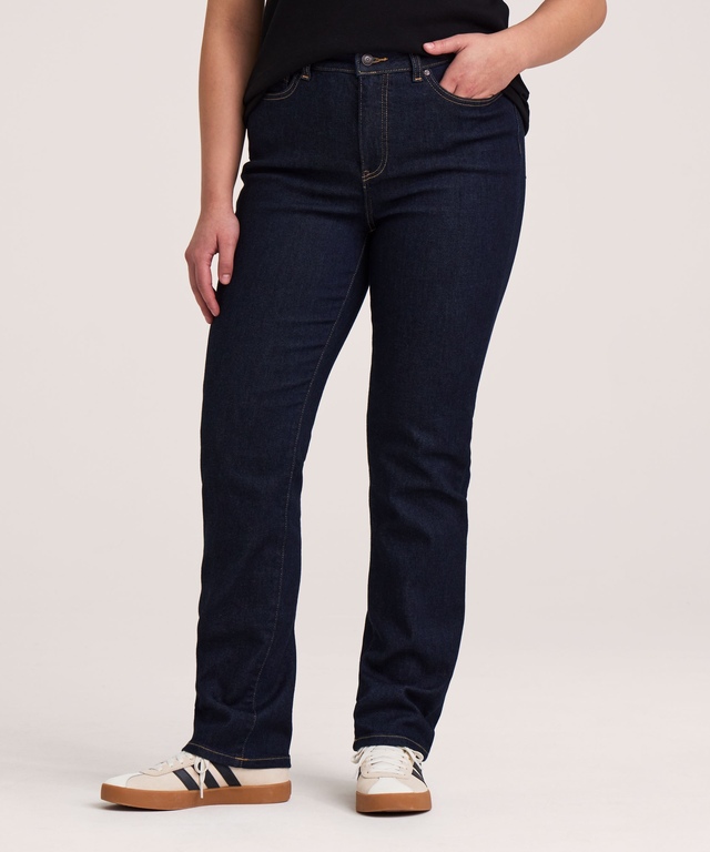 Denver Hayes Women's High Rise Straight Jeans