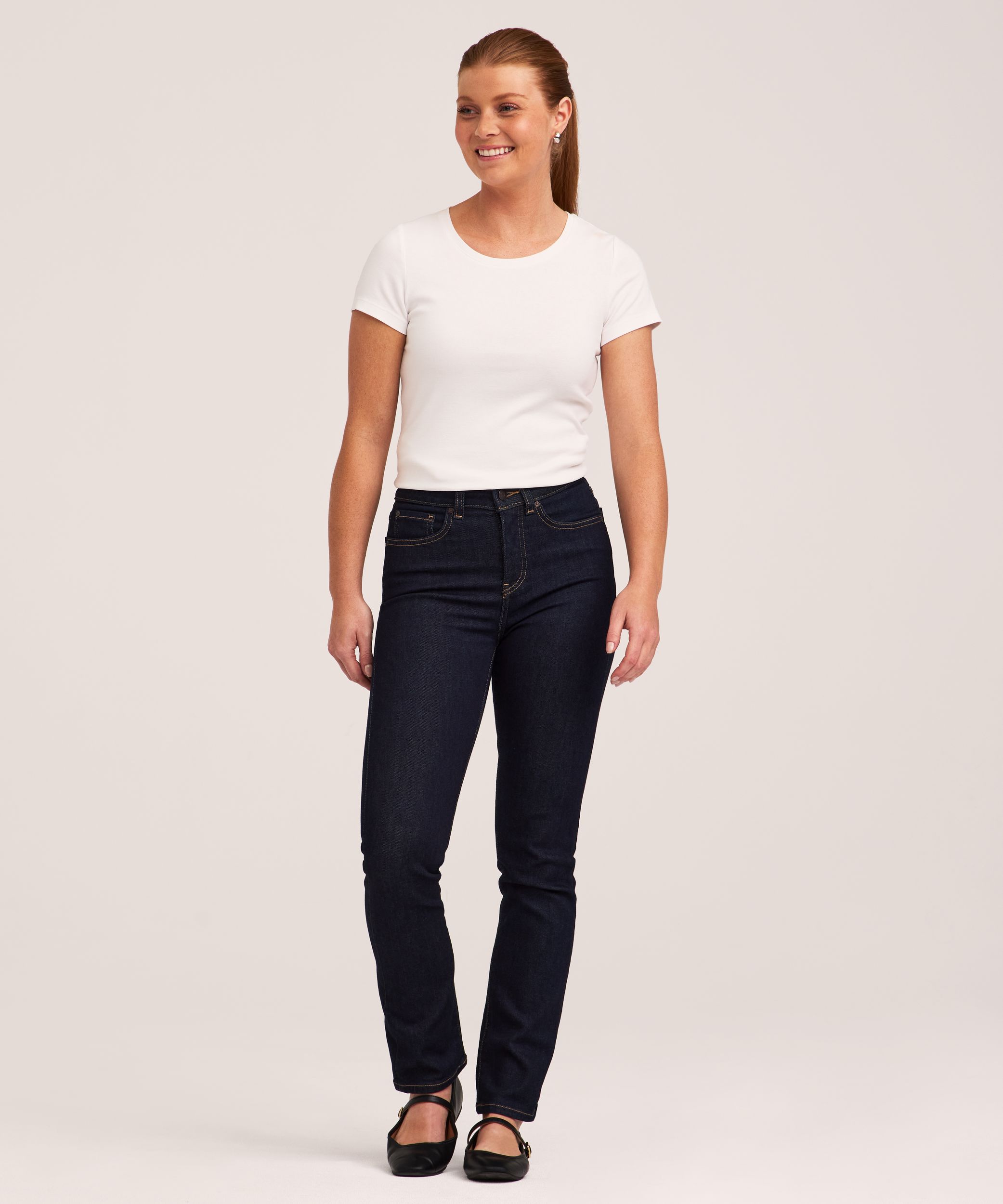 Denver Hayes Women's High Rise Straight Jeans