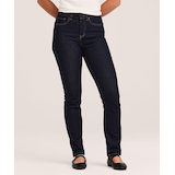 Jean à jambe droite et à taille haute pour femmes, Denver Hayes Front_Flat