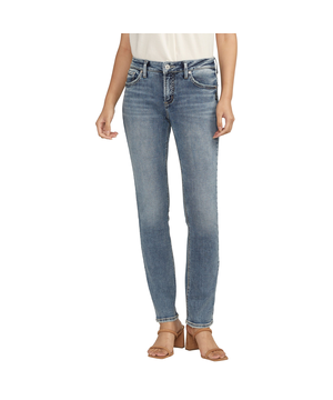 Silver Women's Elyse Comfort Fit Straight Jeans
