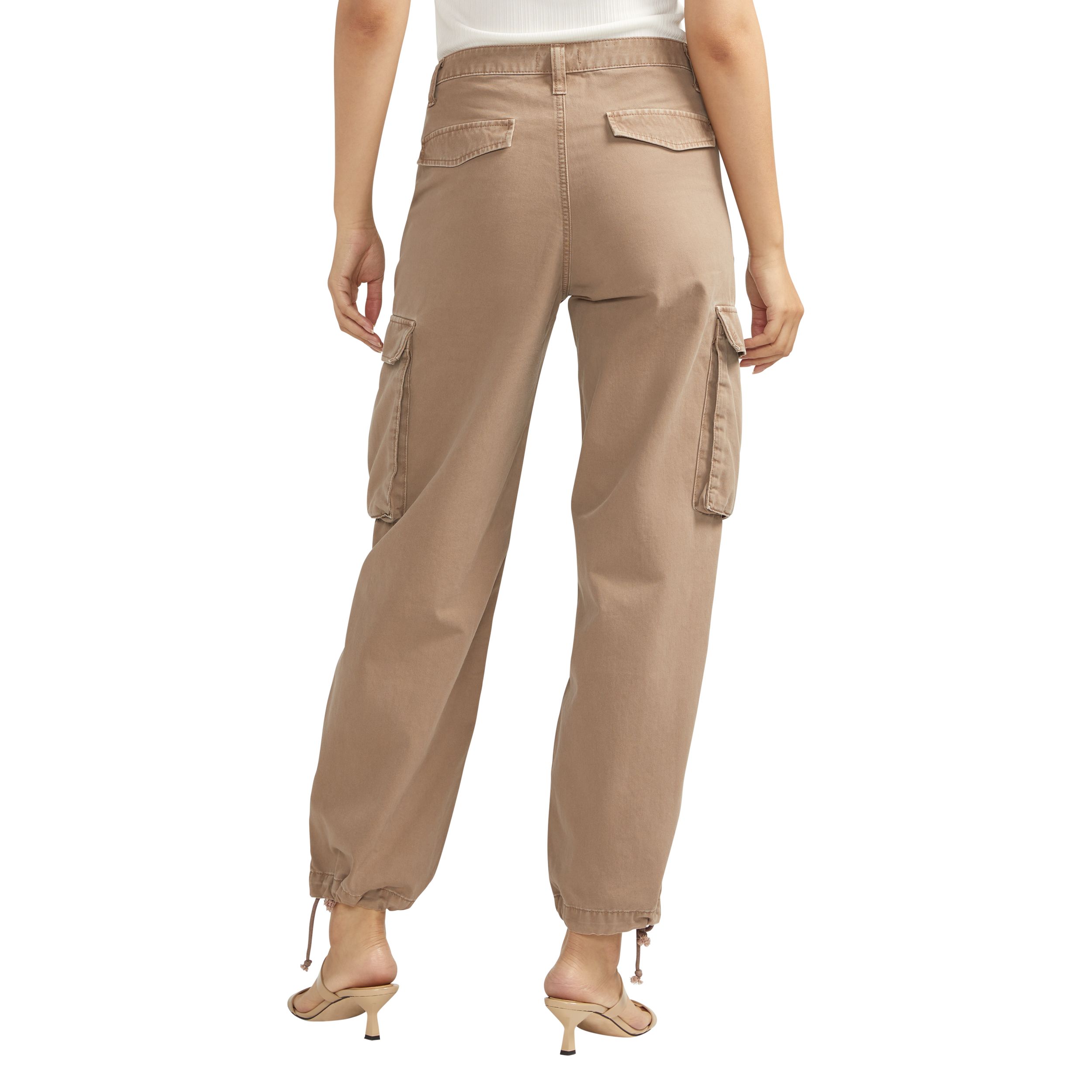 Silver Women's Relaxed Fit Cargo Pants