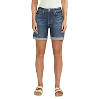 Short long pour femmes, Sure Thing, Silver Front_Flat