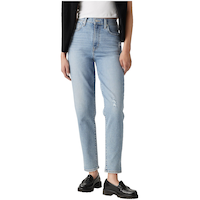 Jean de maman à taille haute pour femmes, Levi's Front_Flat
