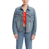 Veste en jean Levi's Trucker années 90 pour femme Front_Flat