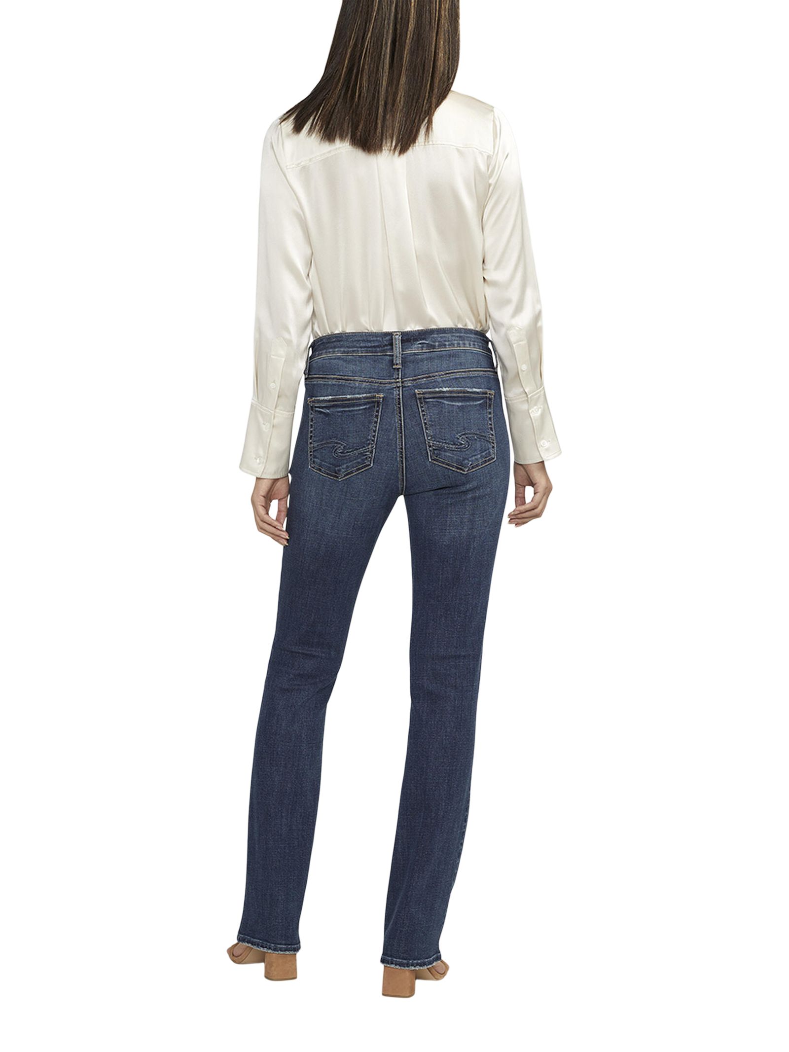 Silver Women's Elyse Slim Bootcut Jeans