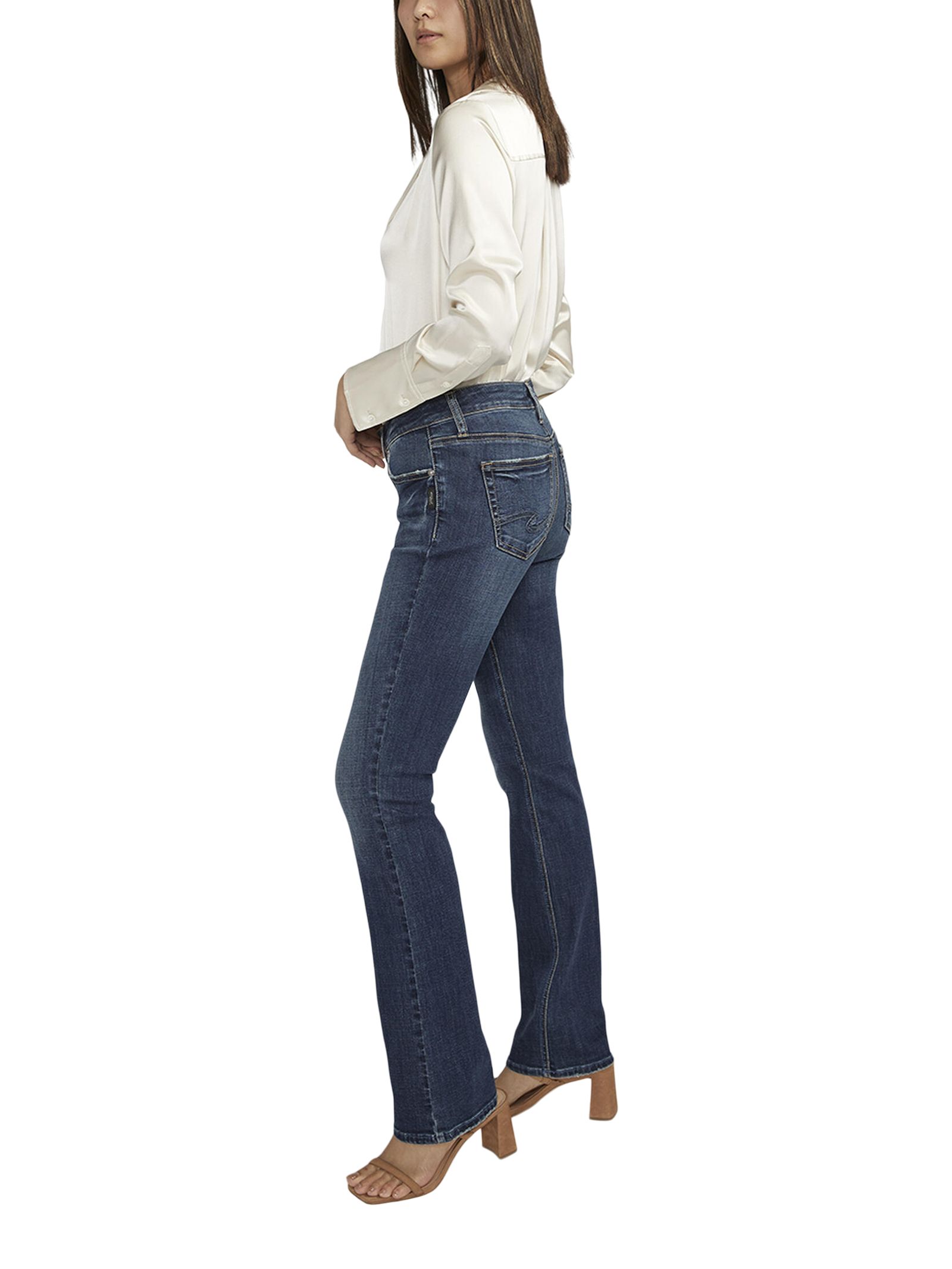 Silver Women's Elyse Slim Bootcut Jeans
