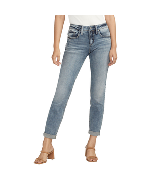 Silver Women's Boyfriend Jeans